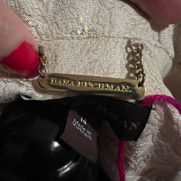 Designer Metallic Blazer Dana Buchman - Picture 10 of 10